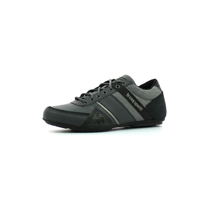 Le Coq Sportif Andelot S Lea/2 Tones Charcoal / Noir - Chaussures Baskets Basses Homme